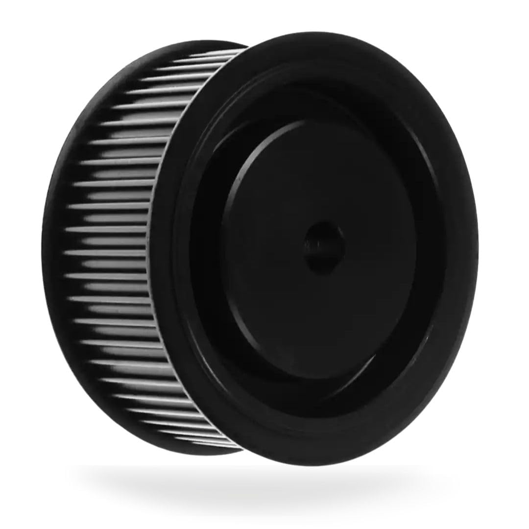 CMW - 14MZ056-055 - Poulies synchrones - Profil HTD - Section 14M - Pré alésée (28mm) - 56 dents - Pas de 14 mm - Fonte