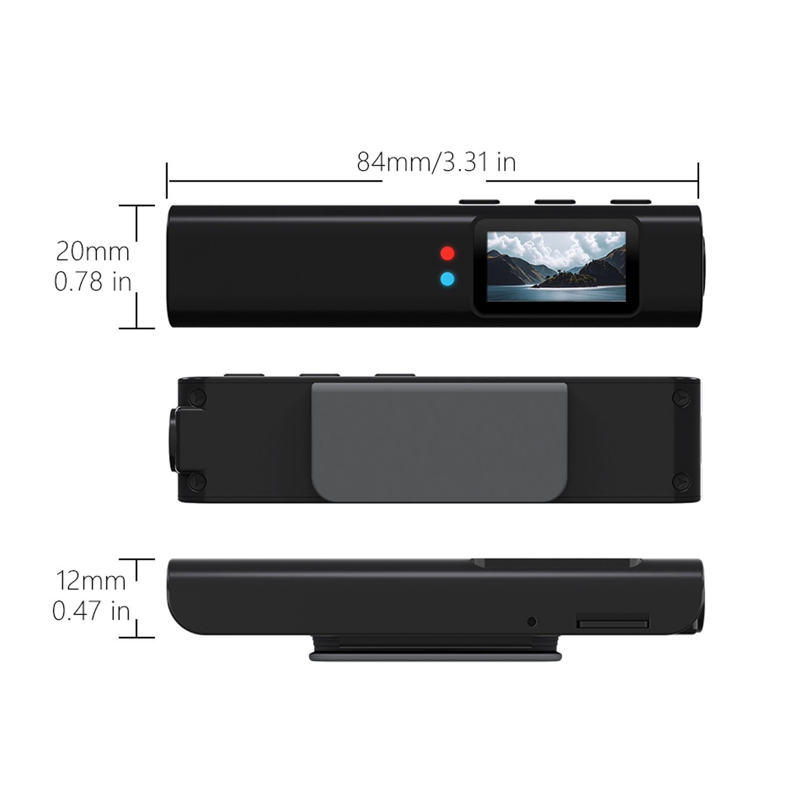 FPV-Brillenkamera, 2,7K HD WiFi-Videoaufzeichnungsbrille, 110° Weitwinkel, Eingebauter Lautsprecher, Mikrofon, Am Kopf Montierte First-Person-View-Sport-Action-Kamera