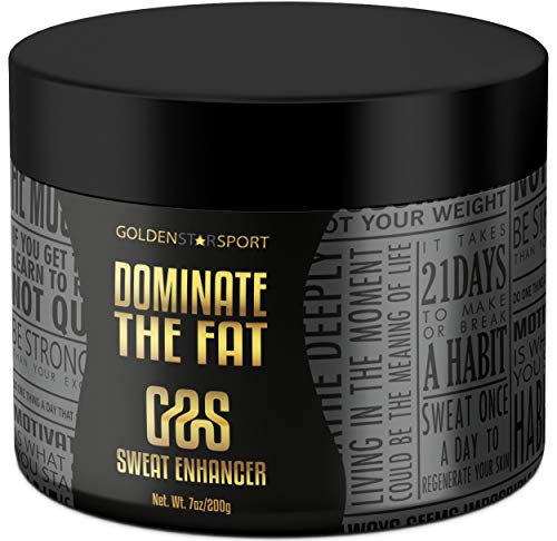 Goldenstarsport Thermogenic Sweat Cream for Women and Men- Workout EnhancerGSS Jar 7 Ounce