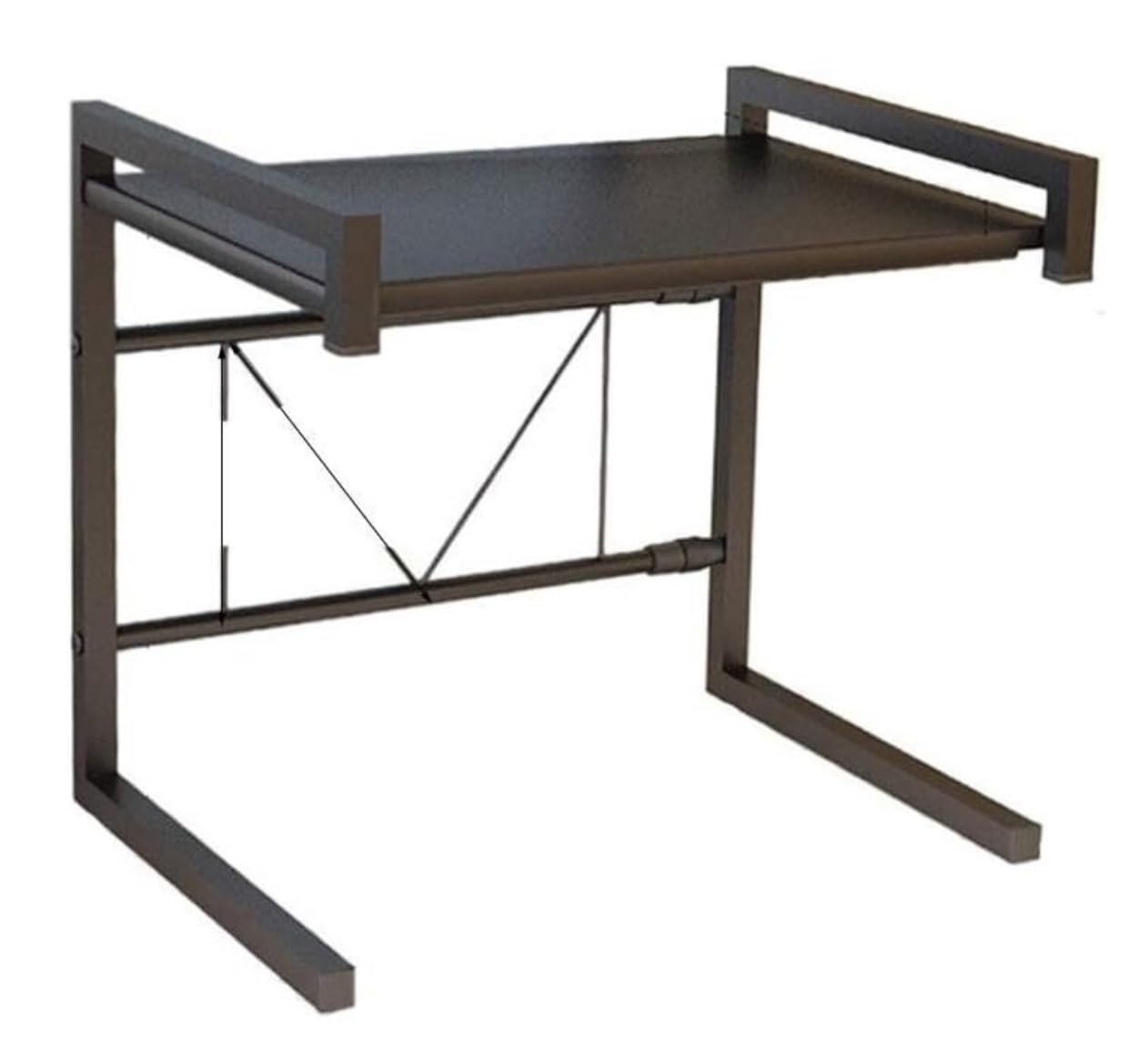 AZHKJKZH Microwave Rack Retractable Microwave Oven Rack Kitchen Shelf Stand Can Be Extended 43-65cm Kitchen Furniture