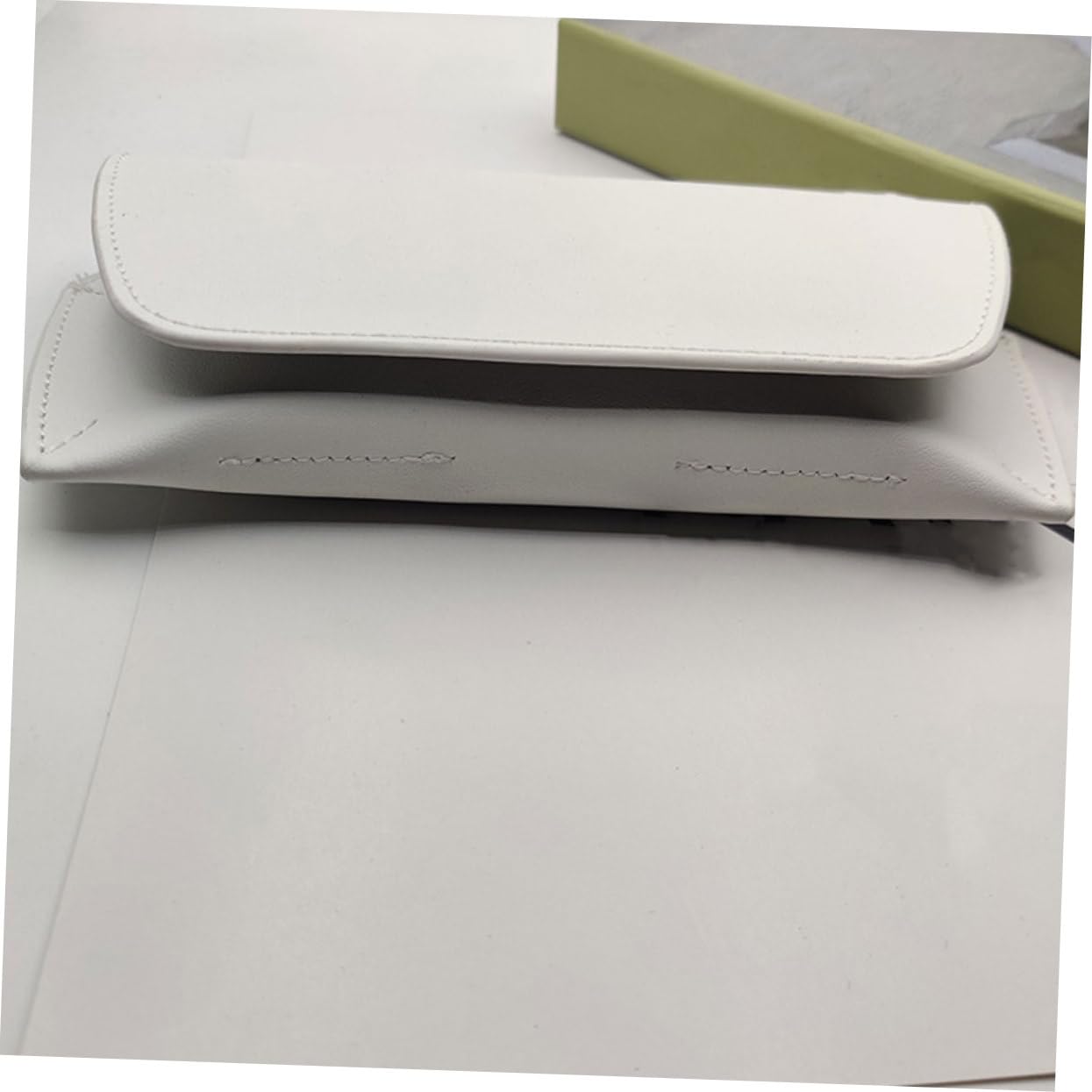 4 Pz Copertura Protettiva Per Occhiali Custodie Per Occhiali Da Donna Custodia Per Occhiali Da Donna Custodia Per Occhiali Da Sole Per Uomo Astucci Per Occhiali Bianca Pvc