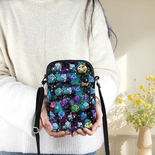G2TUP Dungeons D20 Dice Crossbody Bag Game Master Gifts D20 RPG Game Shoulder Bag Legends of Fantasy Merch4