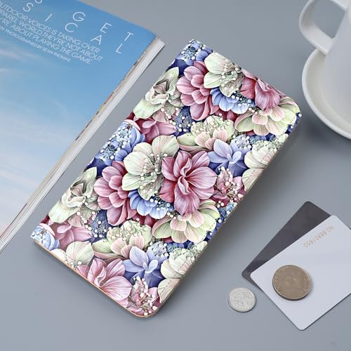 Wallet Women Ultra Slim Thin Leather Womens Wallet RFID Blocking Credit Card Holder Bifold Clutch Long Ladies wallet3