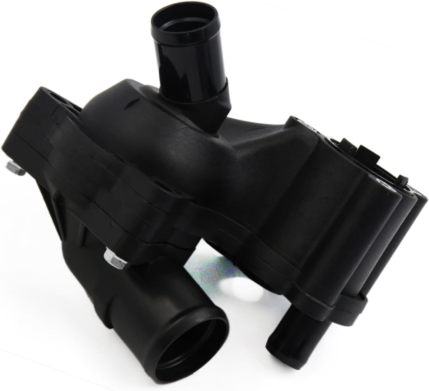 Motoforti New Black Thermostat Housing 4L5E8594AA for Ford Explorer for Ranger Mountaineer Long-lasting