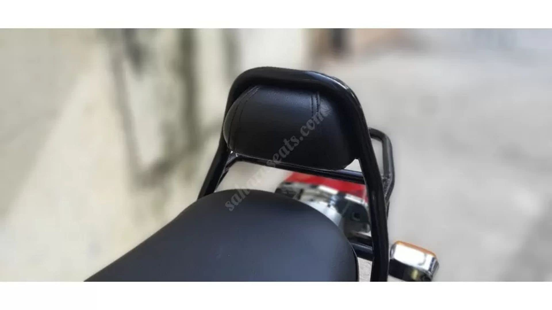 Sahara Seats Compatible With Interceptor 650 Back Rest With Carrier