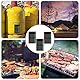 3er Set Gasflaschen Füllstandsanzeige, Magnetische Füllstandsanzeiger für Propangasflasche und Wohnmobil, Präzise Messung des Gasstands für Grillen und Camping, 6.3 cm x 10 cm