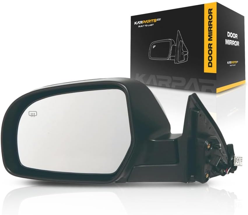 For Subaru Outback 2012 2013 2014 Door Mirror Driver Side | Power | Heated | Replacement For 91036AJ15B, 91054AJ15A | SU1320138