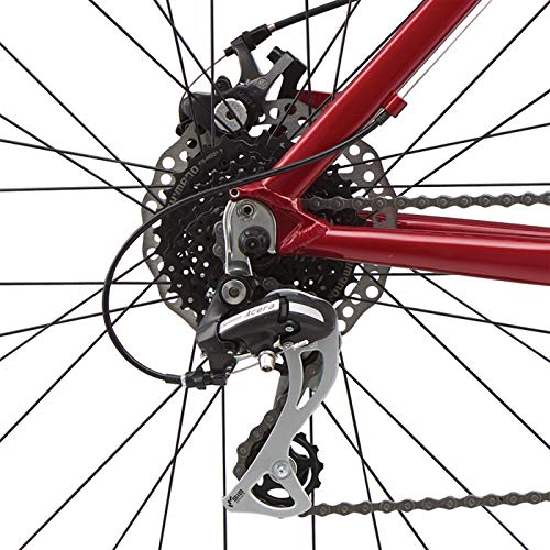 Diamondback Bicycles Overdrive Hardtail Mountain Bike with 27.5" Wheels, 20"/Large, Red - Thumbnail 6
