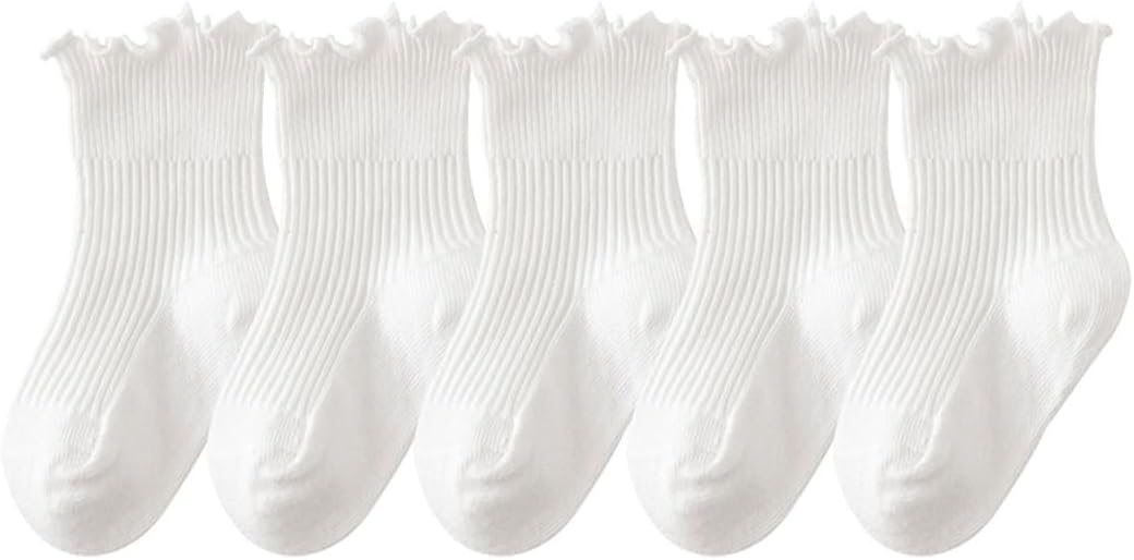 Baby Girl Ruffle Socks Toddler Girl Summer Cotton Knee High Socks