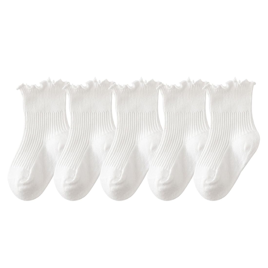 Toddler Girl Ruffle Socks Baby Girls Knee High Socks