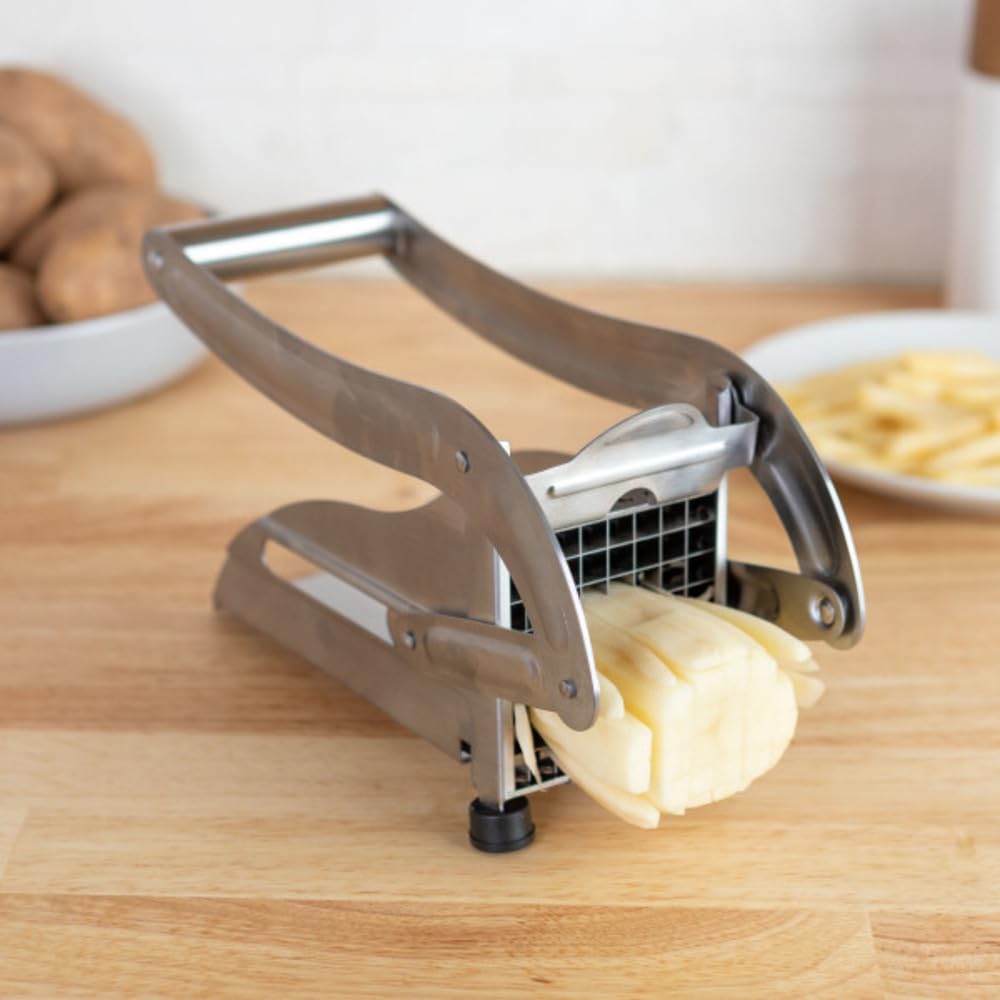 Krixx様 Amazon.com: French Fry Cutter - Potato Cutter with Two