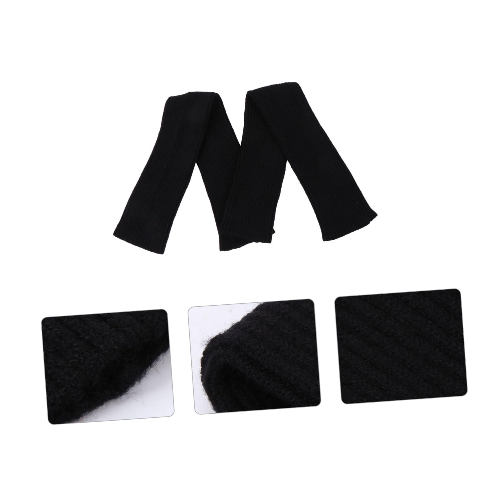 TOVINANNA Thermal Gloves Soft Elastic Long Fingerless Thumb Hole for Cold Weather Outdoors