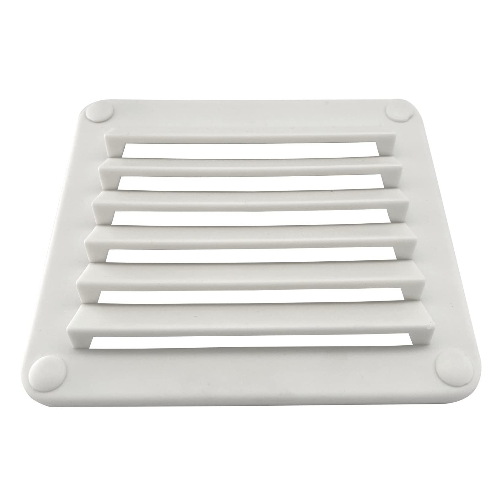 Kjueq Bianco Black And White Plastic Nylon Ventilation Panels/Vents Marine Yacht Hardware Accessories(Bianco)
