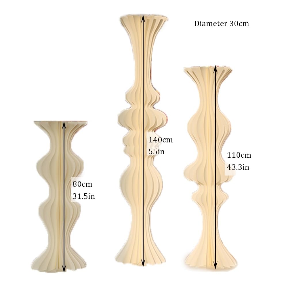 3 soportes acrílicos para tartas para fiestas, bodas y colocación de flores, soporte redondo plegable con placa transparente