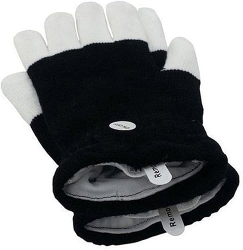 Miniatura 7 de Luwint Guantes con luz LED para niños Brillan intermitentemente divertidos juguetes para niños, niños y niñas de 7 a 12 años