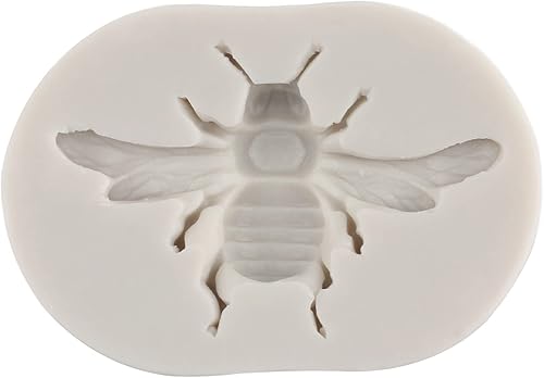 Miniatura 20 de Bumble Bee - Moldes de silicona para fondant para decoración de pasteles, decoración de cupcakes, caramelo y chocolate, polimero de arcilla y goma
