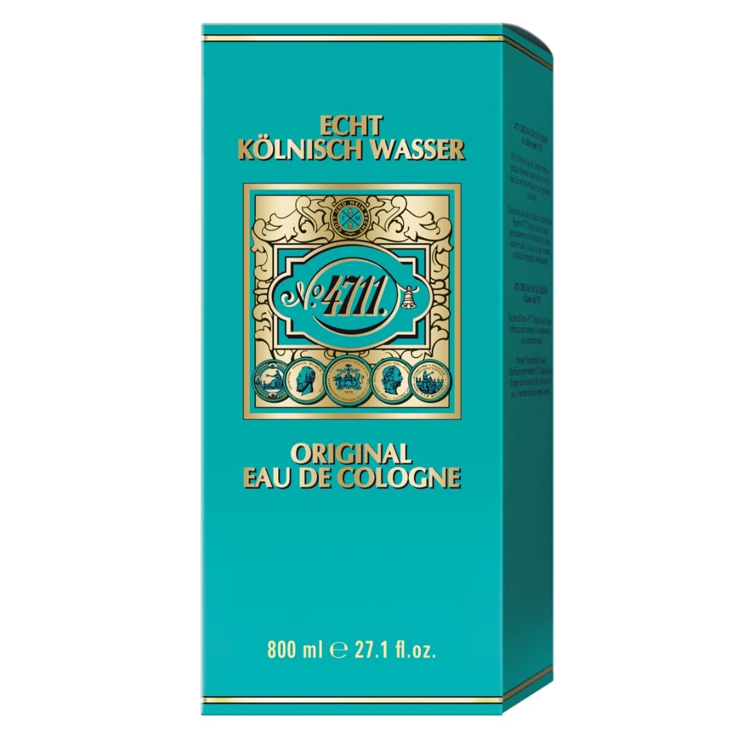 Acqua di Colonia 4711 originale Eau de Cologne 800 ml iconico flacone unisex