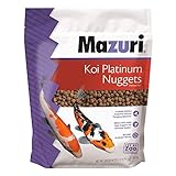 Mazuri Koi Platinum Nuggets Floating Koi Food for...