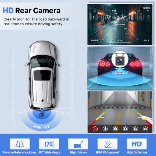 Image of 9 inch Wireless Apple Carplay Screen for Car with OTA Update, Backup Camera | Touchscreen Apple Carplay & Android Auto with Voice Control /GPS Navigation /Mirror Link /Bluetooth 5.0 /AUX /FM