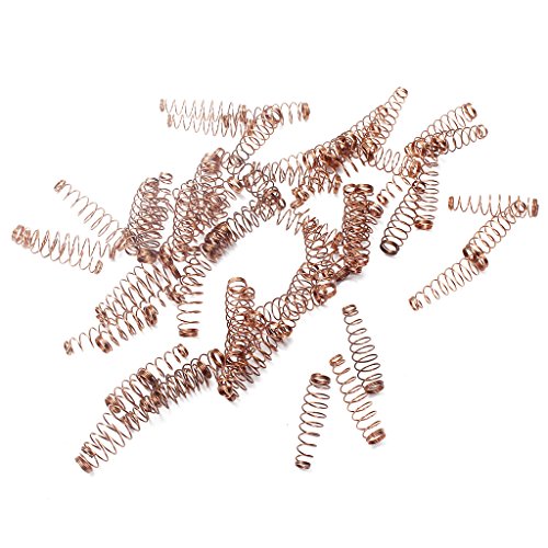 Alnicov 90 Stück Spiralfedern, Stimminstrumente für Klavier, Zubehörteile, Feder in Form eines Klavierturms