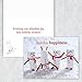 Canopy Street Marshmallow Snowmen Holiday Card Pack / 25 Seasonal Greeting Cards Including Envelopes/Whimsical Winter Happiness Food Design And Joyful Wishes Note
