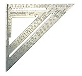Aluminium Swanson EU202 METRIC SPEED SQUARE, Grau, 25 cm