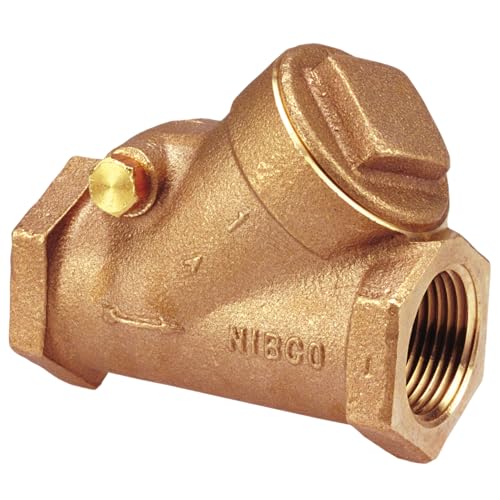 Válvula de retención T473B de 1/4 con rosca y asiento de bronce para control de fluido en latón 2