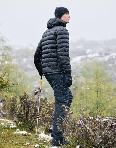 Pioneer Camp Mens Lightweight Puffer Jacket 800 power down fill XYR3010032