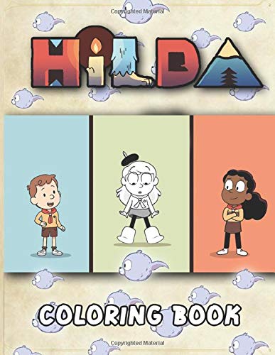 Hilda Coloring Book: An Adult Coloring Book - Paperback