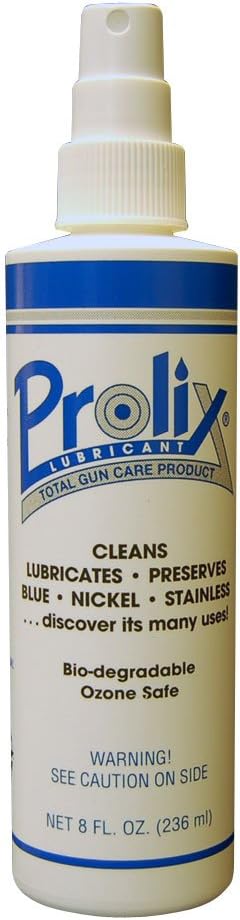 Prolix Total Gun Care Solvent 8 oz. with Pump Spray Cap