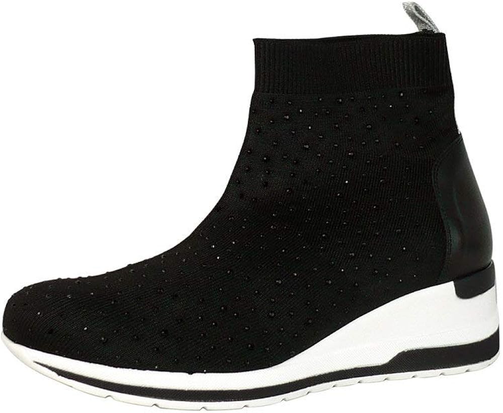 Melluso sneakers sportiva per donna,in tessuto elasticizzato R20429