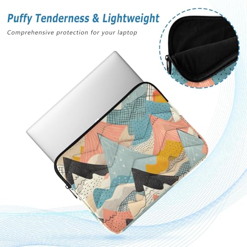 Funda para portátil 13-14 pulgadas patrón montañas impermeable miniatura 5