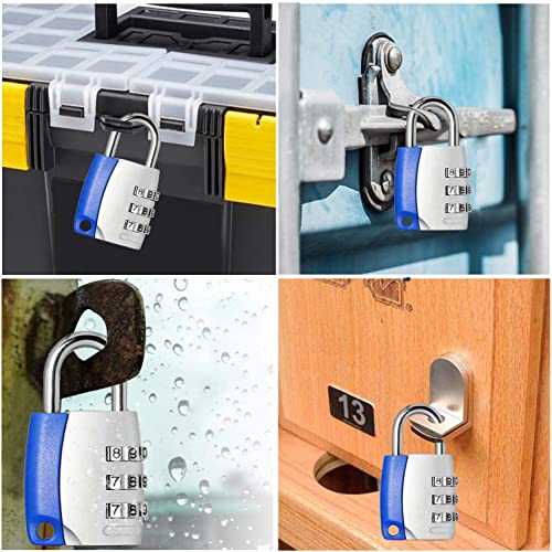 Cadenas à code de sécurité anti-rouille pour casier extérieur - 4