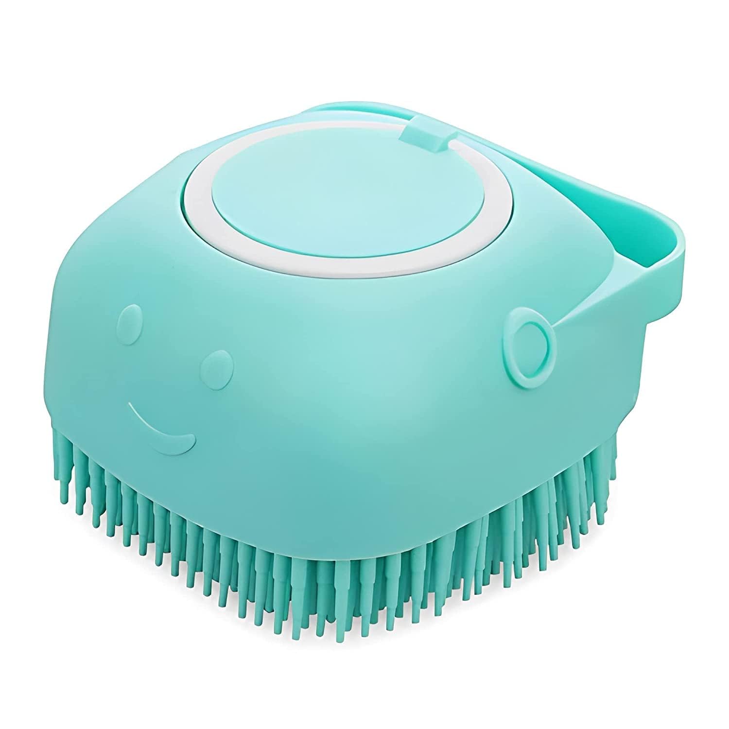 The Pets Company Dog & Cat Body Scrubber Shampoo Dispenser for Grooming, Massaging, Showering, Bathing, Dog & Cat Bathing Hair Brush with Soft Silicone Bristles, for All Breeds (Color May Vary) (B0DGY2GF6W) Amazon Price History, Amazon Price Tracker