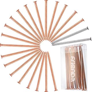 Frienda 20 Pieces Large Copper Nails 3.5 Inch (89 mm) Long Nail Spikes