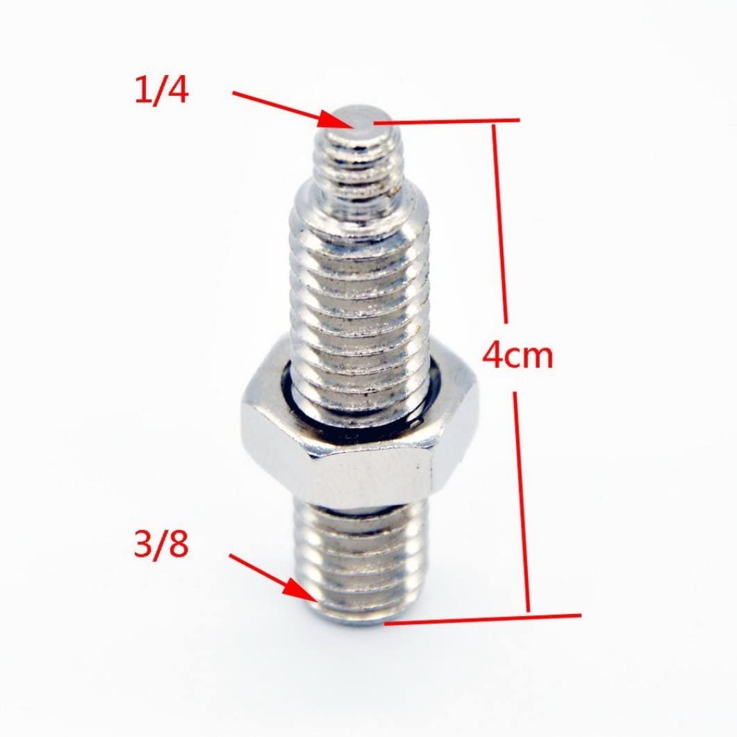 Adattatore Maschio Maschio Adattatore Vite Treppiede 1/4 A 3/8 Maschio - Convertitore Per Accessori Fotografici Convertitore 1/4 A 3/8 - Foto 8