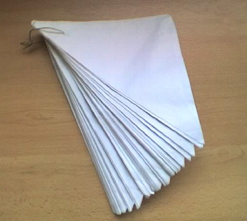 Ameisenkeks® - 100 x Papiertüten - für den Kaufladen Weiß