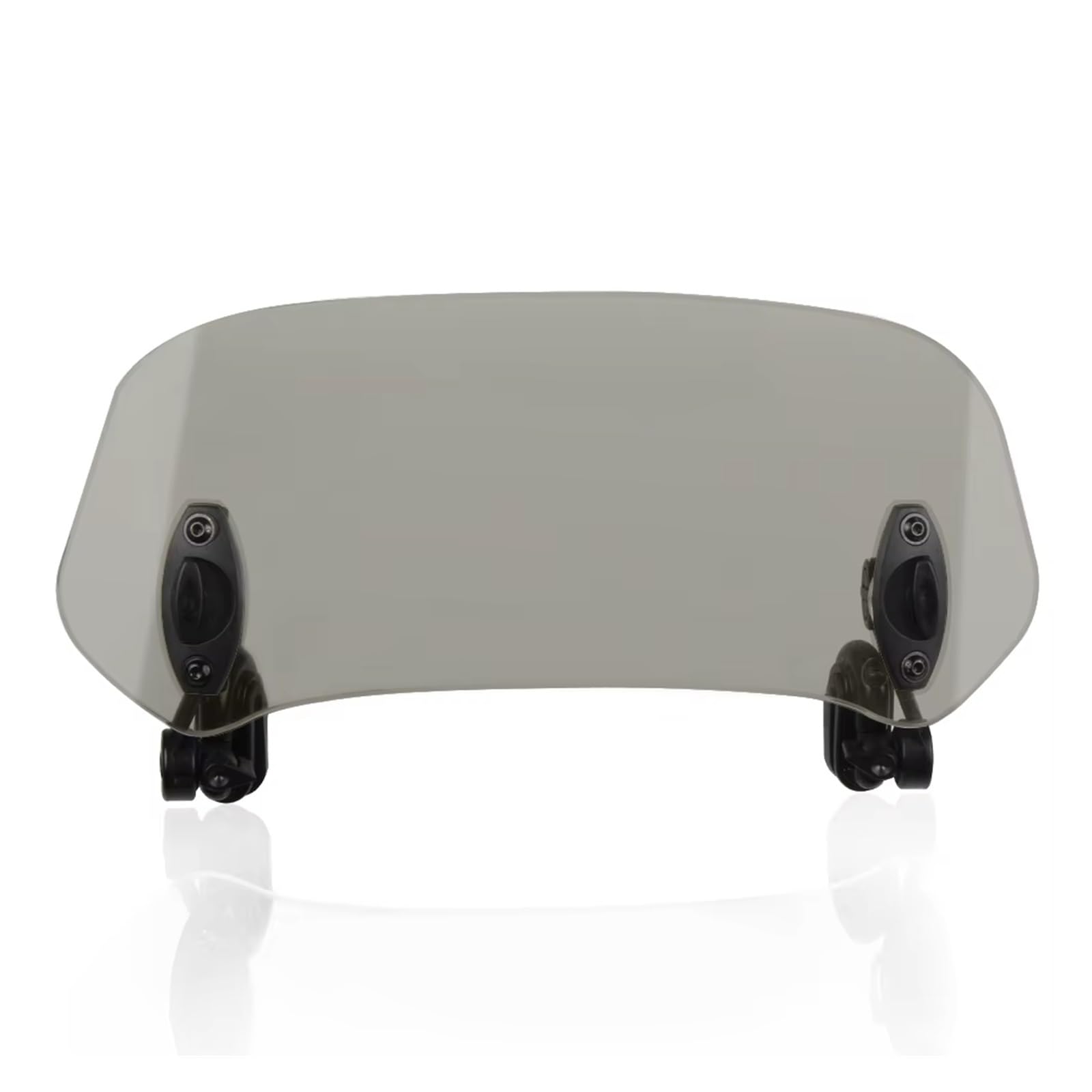 Moto Pare Brise Extension Pare Brise Moto Déflecteur Pare Brise À Pince Réglable pour R1200GS pour R1250GS pour CRF1000L pour CRF1100L pour ADV Déflecteur Vent Moto(Big Black)