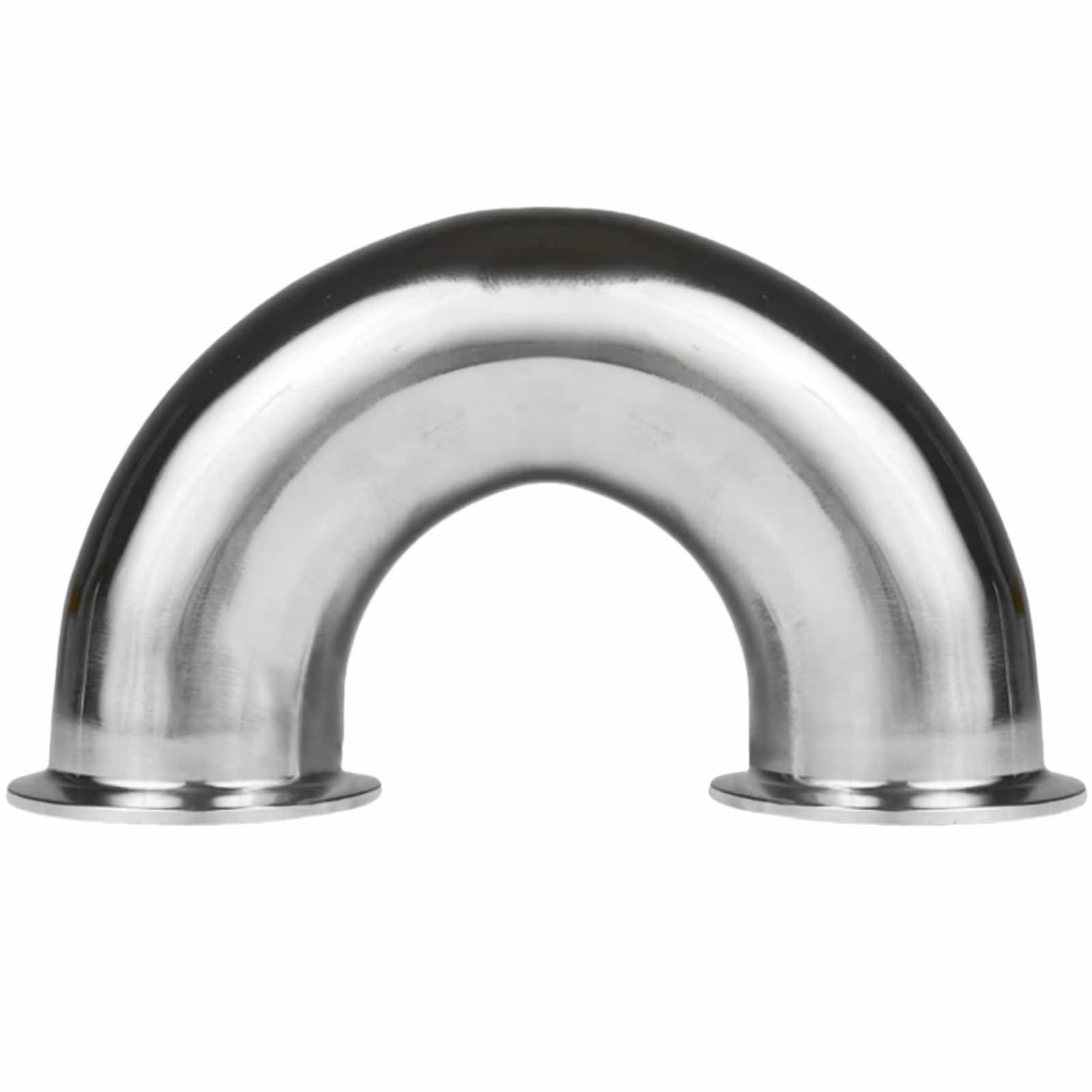 Złączki kątowe próżniowe KF-50 - SUS ISO-KF kołnierz NW-50 złącze U-Bend do systemów hydraulicznych Foreline, kąt 180 stopni