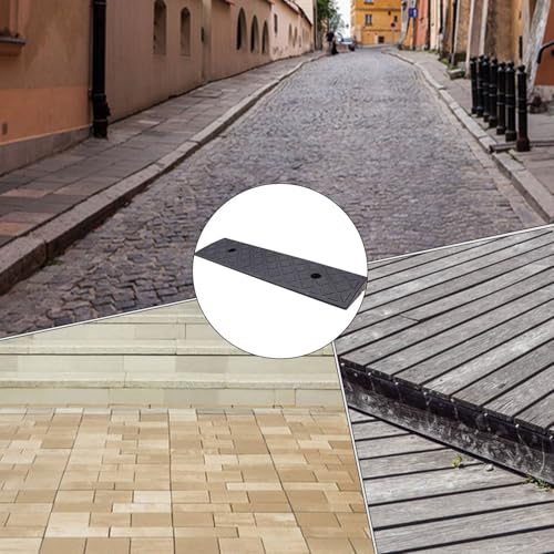 Auffahrrampe PKW – Car Ramp Curb Bordsteinrampe 3/5/8cm Hoch,Auffahrrampen Geeignet Als Auffahrrampe Für Anhänger,Auto Rampe Für PKW & LKW, Auffahrrampe Motorrad, Rampe Fahrrad, Rampen Bis 3 T