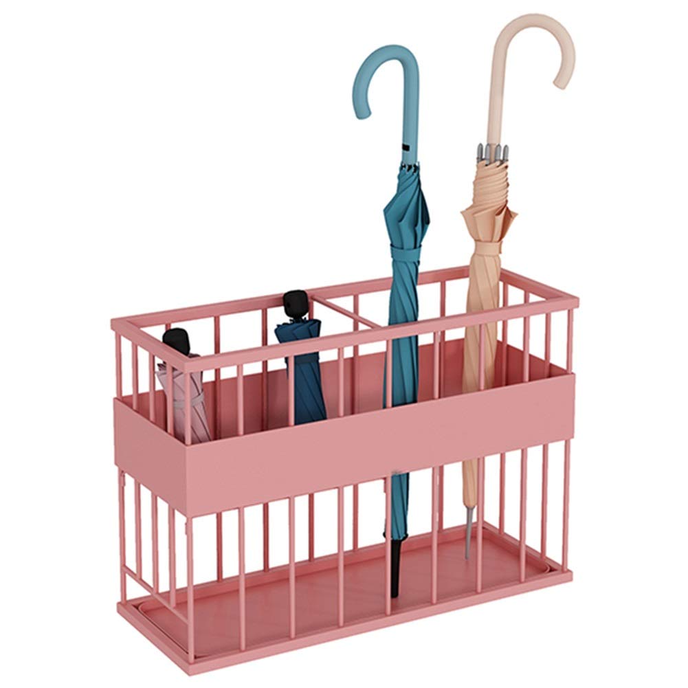 BHFPFZA Durable Umbrella Stand with Drip TrayStylish Umbrella Rack for Entryway Foyer Home and OfficeSpaceSaving Design for Easy Organization