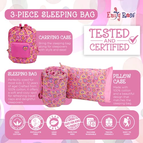Image of Emily Rose Pink Toddler Nap Mat Set with Warm Blanket