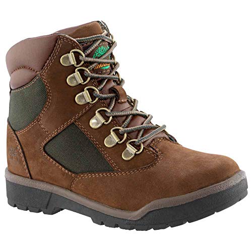 Timberland Men's 6-Inch Waterproof Field Boot, Brown, 12 Medium