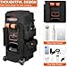 Speaker Case Compatible with JBL PartyBox 320,Portable Speaker Dust Cover Storage Bag Fits for JBL PartyBox 310 for Outdoor Travel,Black+Orange,Cover Only