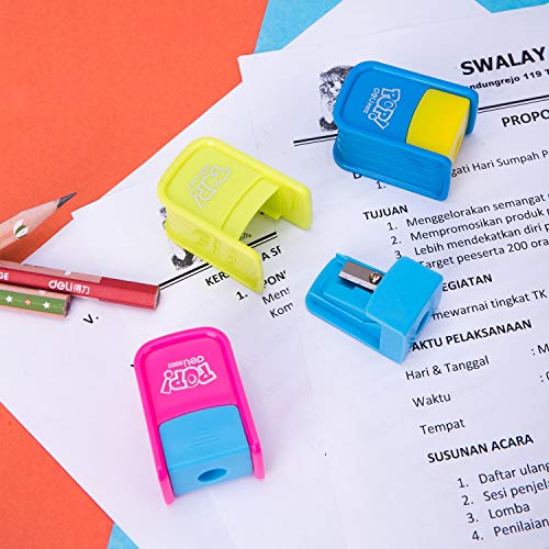Deli school supplies pencil sharpener r00200 - assorted
