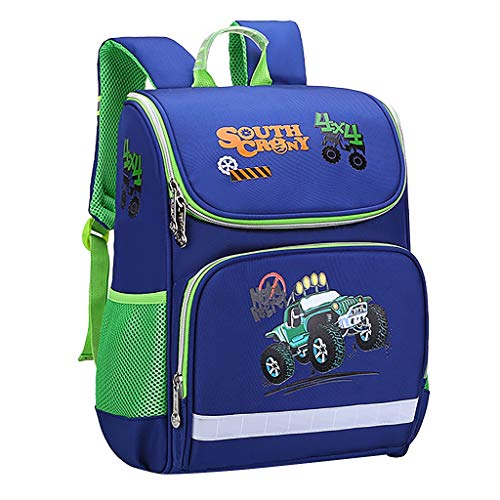 Mochila para Niños de Dibujos Animados a Prueba de Agua y Reducción de Carga de Gran