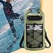 kowaku Dry Bag Backpack Keeps Gear Dry with Handle IPX6 Waterproof Sturdy Storage Bag for Kayaking Boating Rafting Fishing, Green