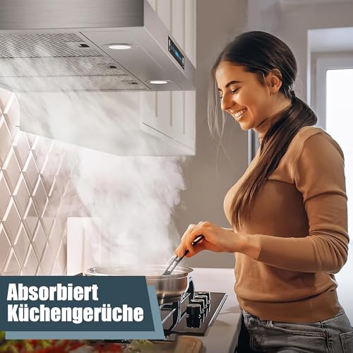 2 Aktivkohlefilter für Miele DKF 35-P Kompatibel mit Miele Dunstabzugshaube KMDA 7272 KMDA 7473 KMDA 7676 KMDA 7876 und DAC xxxx im Umluftbetrieb