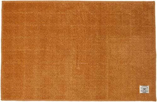 センコー B.B.collection ヘリンボン 3 キッチンマット 約50× 78cm ベージュ 抗菌 防臭 薄手 床暖房対応 日本製 37337