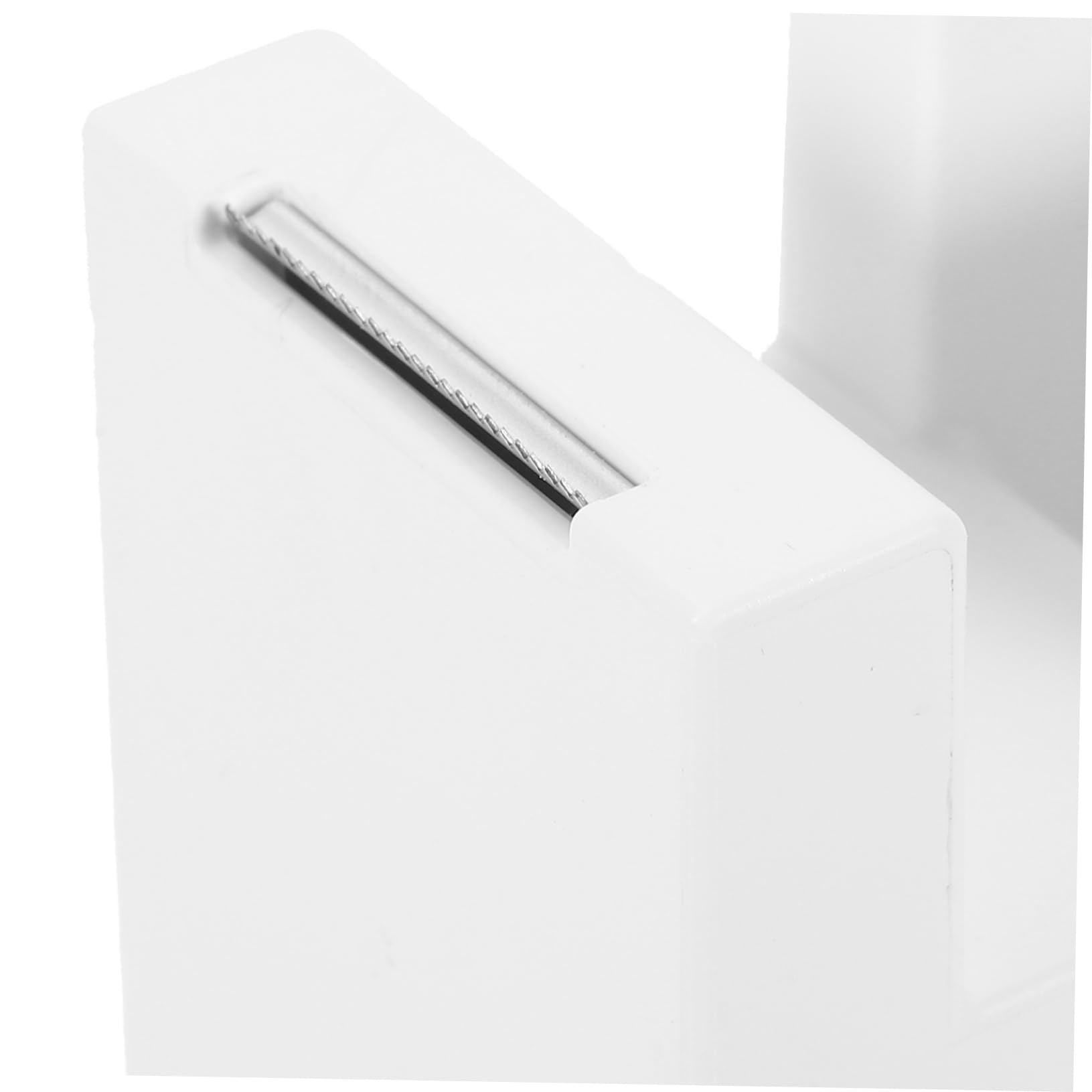 jojofuny 3 Pezzi distributore di nastro cucina Titolare scrivania porta nastro Cutter simpatico dispenser di nastro adesivo porta nastro da scrivania carino AbS bianca